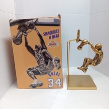 LA Lakers Shaquille O’Neal Limited Edition GOLD Statue All Star Game Basketball - £71.74 GBP