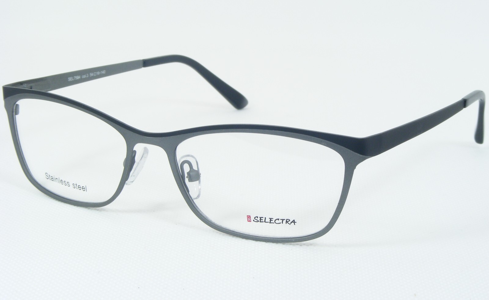 SELECTRA SEL7584 3 Nero Opaco/Graphite Grigio Occhiali da Sole Telaio 54... - $81.15