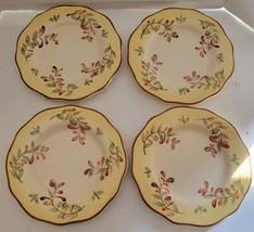 4 Vintage Better Homes &amp; Gardens Tuscan Retreat 9&quot; Salad Luncheon Lunch ... - £30.29 GBP