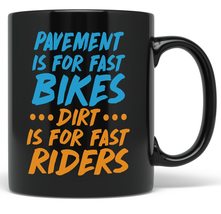 PixiDoodle Fast Bikes Dirt Bikes for Fast Riders - Racing Coffee Mug (11 oz, Bla - £20.70 GBP+