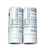 2 Pack Hey Humans Naturally Derived Deodorant Coconut Mint 2oz Aluminum ... - $25.99