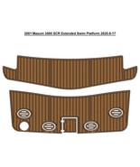2001 Maxum 3500 SCR Extended Swim Platform Pad Boat EVA Foam Faux Teak Deck - $14,746.64 MXN