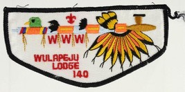 Vintage BSA Boy Scout Scouting WWW Wulapeju Lodge 140 Flap Order Arrow P... - £7.59 GBP