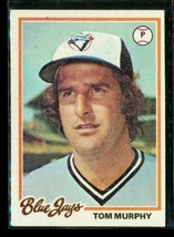 Vintage 1978 TOPPS Baseball Trading Card #103 TOM MURPHY Toronto Blue Jays - £6.72 GBP