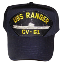 USS RANGER CV-61 HAT CAP USN NAVY SHIP FORRESTAL CLASS AIRCRAFT SUPER CA... - $22.99