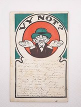 Vintage Vy Not E.B.&amp; E. Ely Boynton 1904 Postcard Posted 1909 - £15.98 GBP