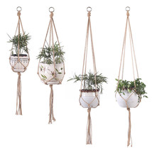 Hand-woven plant hanging basket cotton rope sling basket - £7.51 GBP+