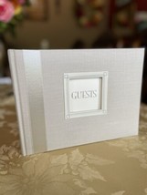 C.R. Gibson Customizable Guest Book, White Sands (WG2-9063) Vintage Beige NEW - £15.45 GBP