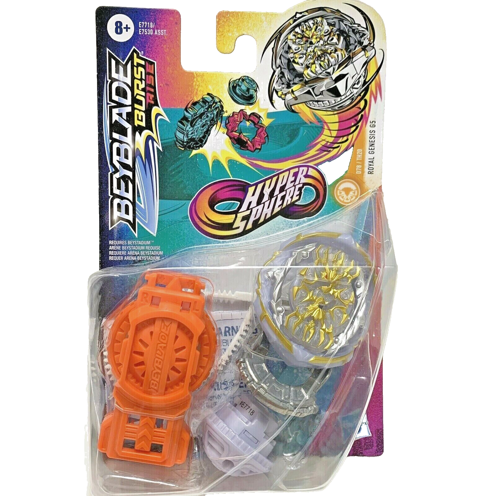 Beyblade Burst Rise Hyper Sphere Royal Genesis G5 Starter Pack Battling Top NEW
