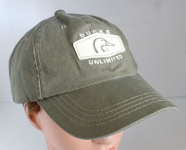 Ducks Unlimited Green Cap with/Logo Front Baseball Cap - £8.30 GBP