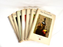 Vintage Cookbook Lot of 7 Foods of the World Time Life Spiral Bound (AS-IS) - £27.65 GBP