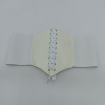 VEPOSE Girdles Women&#39;s Soft White Elastic Support Belt for Plasticity Sl... - £32.24 GBP