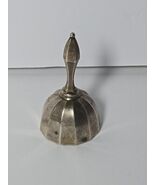 Vintage 1930's Webster &amp; Company Sterling Silver Dinner Bell Dodecahedra... - $163.35