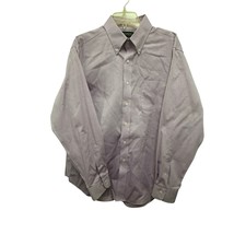 Polo Ralph Lauren Button Down Mens 16 1/2 34/35 Lavender Purple no iron ... - $31.34