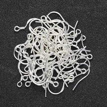 Sterling Silver Ear Wires Earring Wires Hypoallergenic Hook Wires Bulk 4... - £21.74 GBP