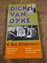 Dick Van Dyke 6 Big Episode VHS Mary T Moore Black &amp; White Classic TV Ne... - £7.78 GBP