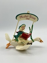 Hallmark Keepsake Ornament 1992 Mother Goose Christmas Stories Movement Vintage - £10.40 GBP