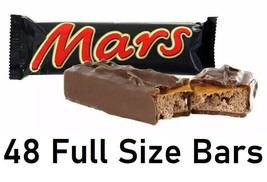48 full size Mars Caramel Chocolate Candy Bars 52g Each- Canadian- Free ... - £49.83 GBP