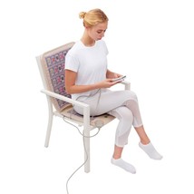 HealthyLine PEMF Mat Seat with Amethyst Electric Infrared Heating Pad Th... - $474.21