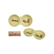 Rosewood Ceramic Bowl Naturals Twin Dish, 8-inch  - $16.00