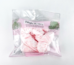 Lemon Lavender High Dry Scrunchie Headband Set Super Absorbent Microfibe... - $7.95