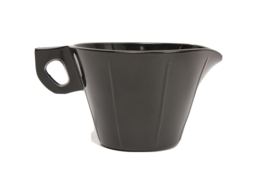 LE Smith Black Amethyst Creamer Pitcher with Spout and Handle Excellent - £7.43 GBP