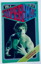 VTG SuperMag Magazine Vol 2 No. 13 Bill Bixby The Hulk Mini-poster No Label - £11.40 GBP