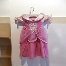 Miniwear Pink Princess Costume Child Size 6-9 Months Silver Trim Zip Hal... - $12.86