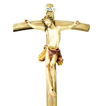 Baroque Crucifix with Jesus Wall Cross, Church Supplies, Religious Catho... - £119.85 GBP+
