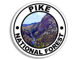 4&quot; pike national forest colorado car bumper sticker decal - £13.34 GBP