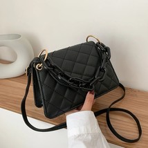 Chic Women Small Messenger Bag Simple Clic Texture Creative Design Leather Daily - £115.78 GBP