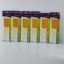 Wexford No. 2 Pencils w/ eraser Real Wood Barrel Strong Lead 8 Per Pack ... - £10.89 GBP