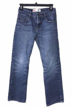 Levi&#39;s 514 Boys Jeans Size 12 Straight Regular 26X26  Blue - £21.00 GBP