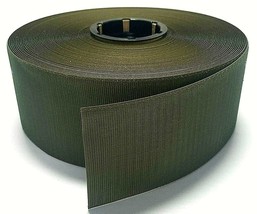 4&quot; MIL-SPEC Olive Green SEW-ON Strip 4&quot; x 36&quot; Length - HOOK(hard) SIDE ONLY - $11.66