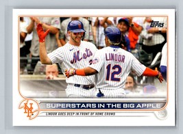 Superstars in the Big Apple #436 2022 Topps New York Mets 582 Montgomery - £1.59 GBP