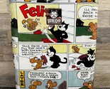 Felix the Cat &quot;Comic Book&#39;d&quot; 22&quot; Carry-on Suitcase Luggage by Visionair - $77.39