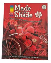 Bepuzzled Puzzle Made in the Shade 750 Piece One Color 18&quot; x 24&quot; Red #35... - £9.24 GBP