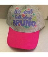 NEW Disney Encanto We Don&#39;t Talk about Bruno Youth Adjustable Cap - $16.36 CAD