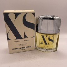 Paco Rabanne Xs Excess Piur Homme 50ml/1.7oz Edt Spray 90’s Version - New In Box - £70.34 GBP
