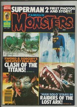 ORIGINAL Vintage June 1981 Famous Monsters Magazine 175 Superman 2 Raiders - £27.31 GBP