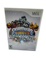 Skylanders Giants Nintendo Wii Game Video Game Case &amp; Poster - £7.07 GBP