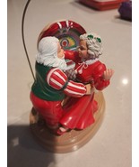 Santa's Best Mr. & Mrs. Claus Musical Jukebox Ornament  Plays Jingle Bell Rock - $21.66