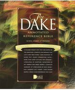 The Dake Annotated Reference Bible Black Bonded Leather, Large Print, 3 ... - $138.59