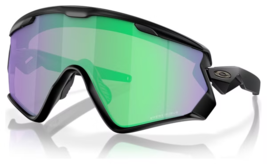 Oakley Wind Jacket 2.0 Goggles OO9418-2845 Matte Black W/ PRIZM Road Jade Lens - £101.75 GBP