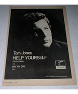 Tom Jones Cash Box Magazine Photo Clipping Vintage 1968 Sajid Khan Maya ... - €17,04 EUR