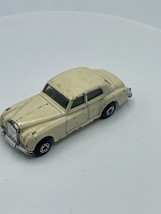 Vintage Matchbox Superfast White Rolls Royce Silver Cloud Die Cast Toy Car 1985 - £4.54 GBP