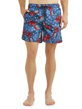 George Men&#39;s Swim Trunks Shorts Size 2XL (44-46) Pineapple Stars 6&quot; Inseam - $15.47