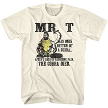 Mr T Was Once Bitten By A Cobra Men&#39;s T Shirt - £19.58 GBP+