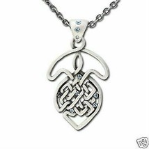 NEW MYSTICA ACCESSORY CELTIC BLUE GEMS ALLOY NECKLACE - £11.16 GBP