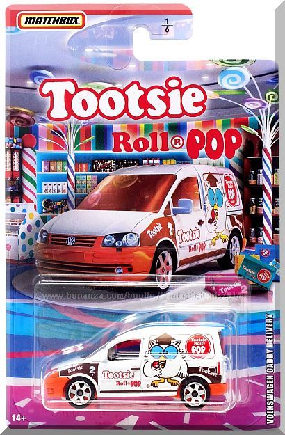 Matchbox - Volkswagen Caddy Delivery: '20 MBX Sweet Rides #1/6 *Tootsie Pop*
